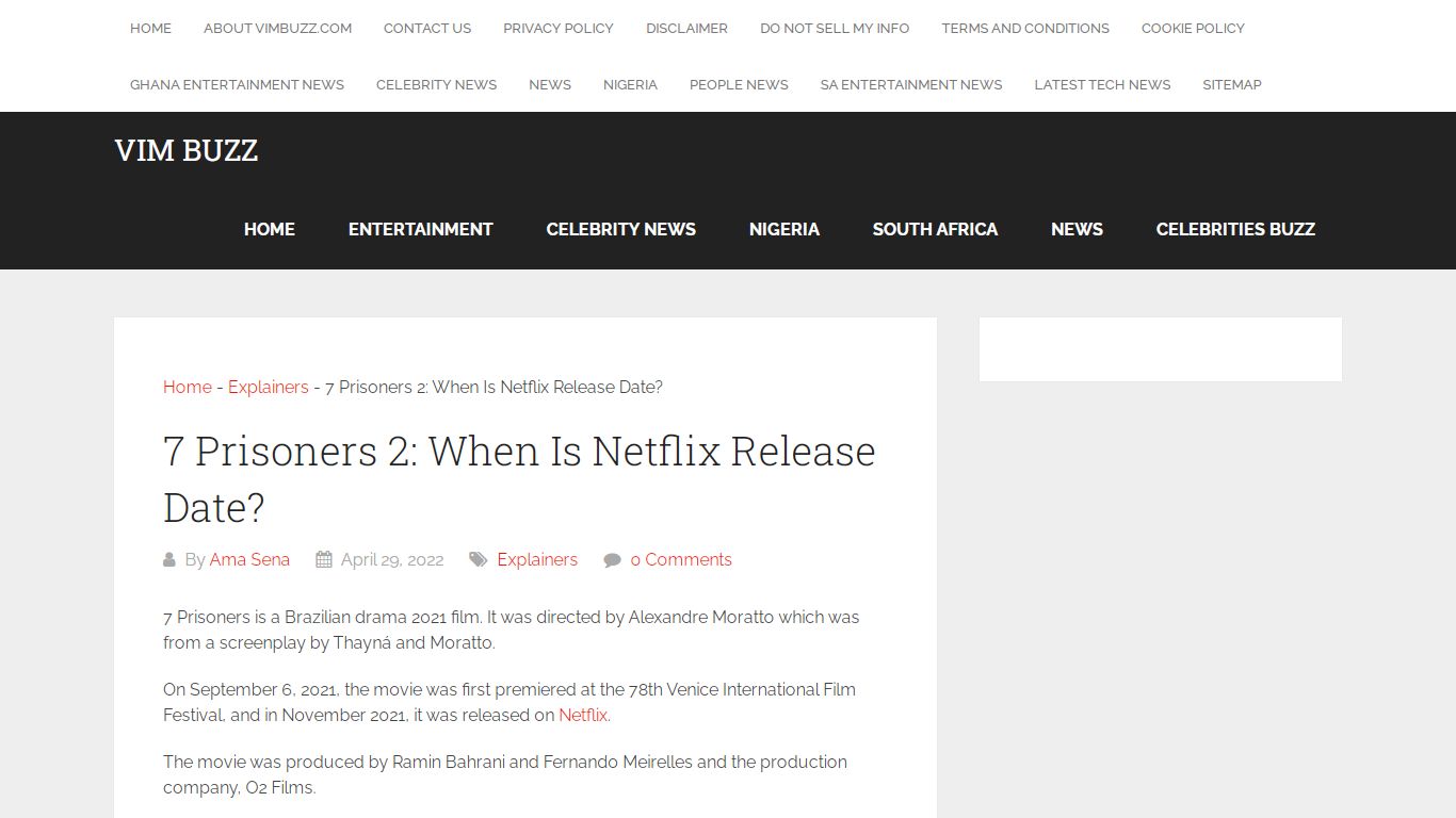 7 Prisoners 2: When Is Netflix Release Date? - vimbuzz.com